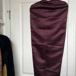 Pretty Little Thing Burgundy Midi Skirt